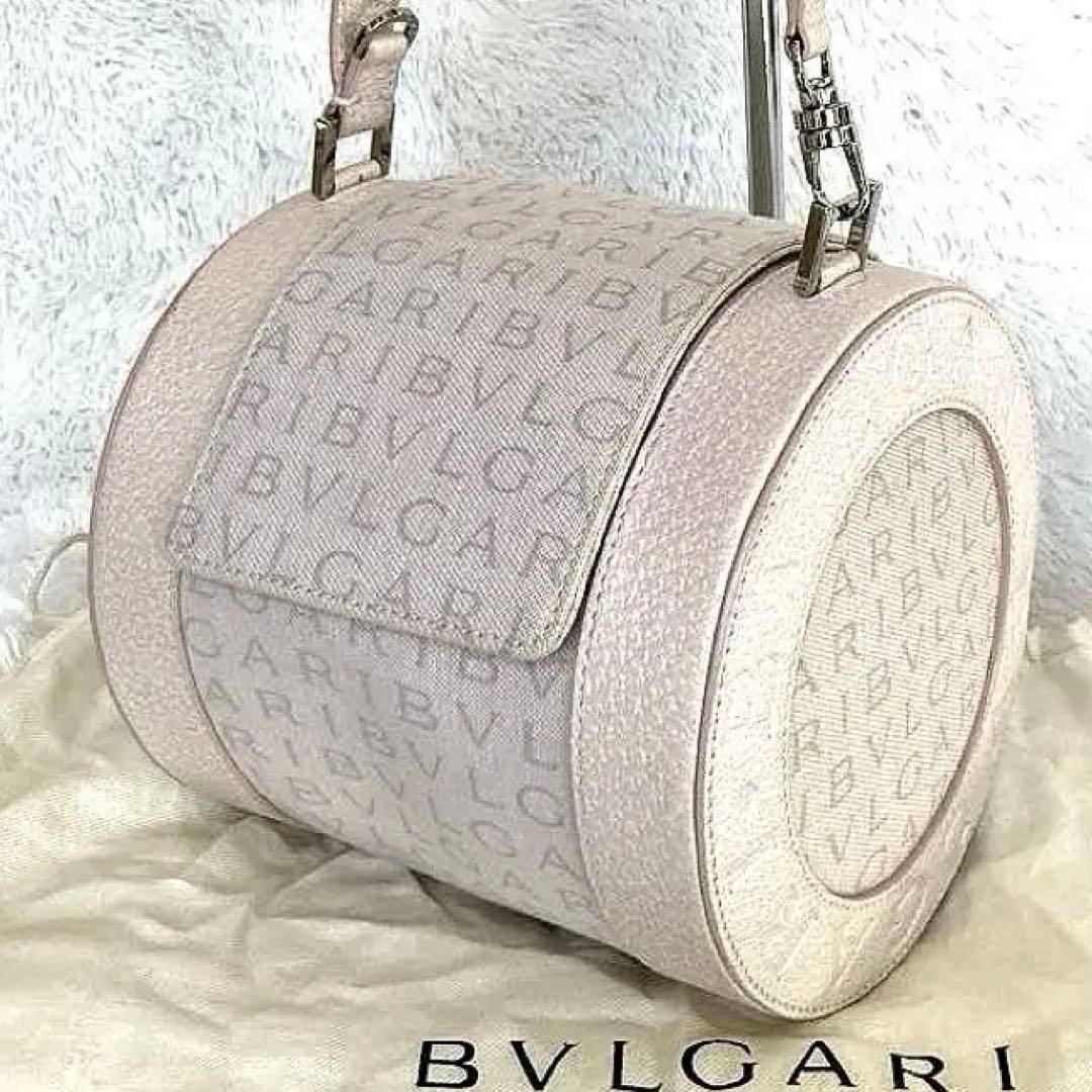 未使用美品✨BVLGARI ブルガリ ビーゼロワン ハンドバッグ ロゴマニア