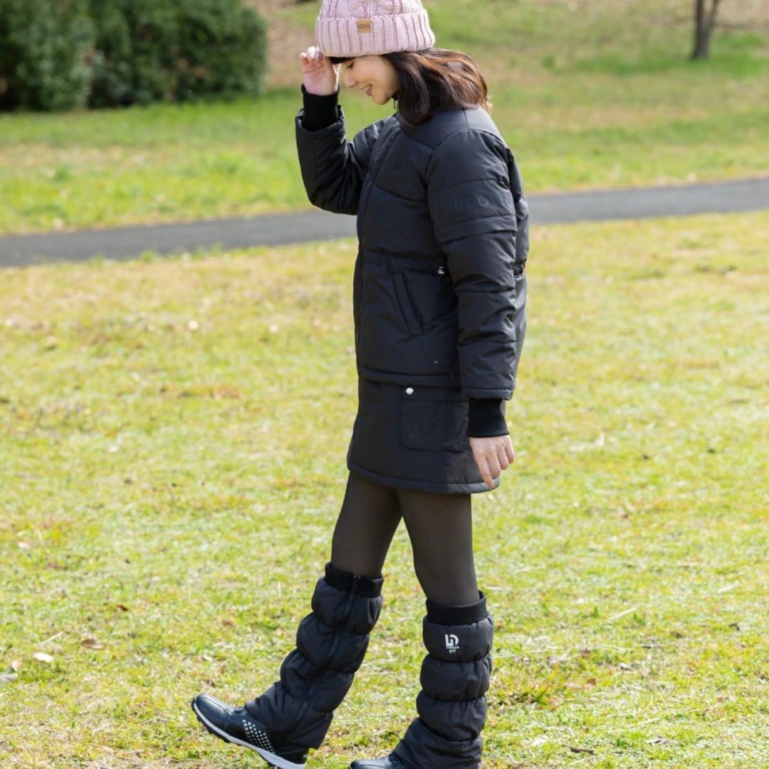 UNDOVEgolf三枝こころコラボ2way中綿ジャケット&スカート