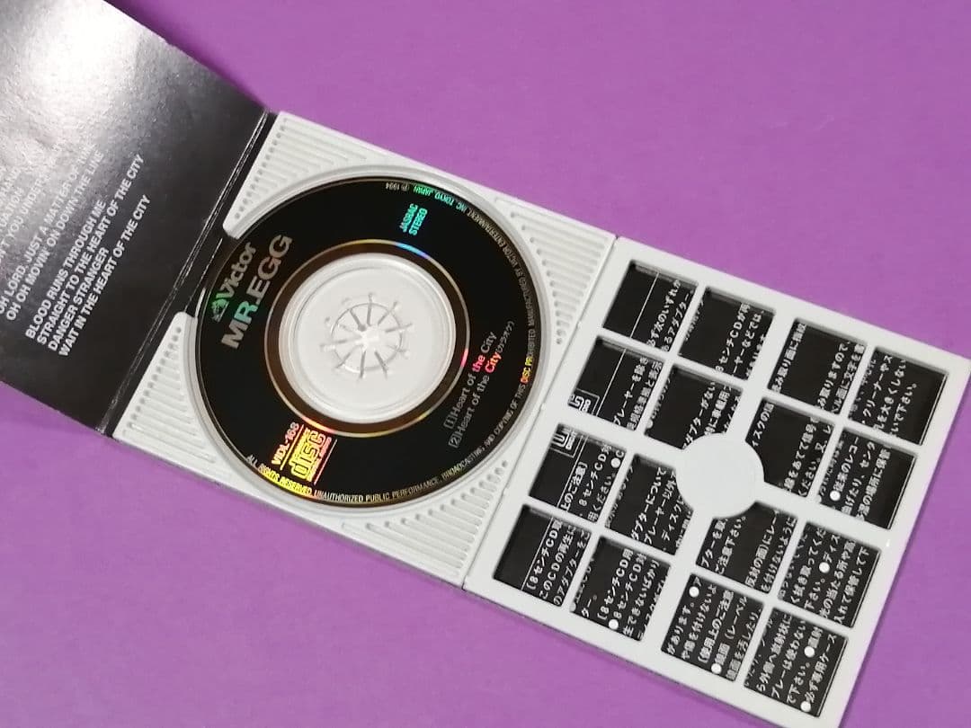 （８ｃｍ）ＭＲ．ＥＧＧ／Ｈｅａｒｔ　ｏｆ　ｔｈｅ　Ｃｉｔｙ／成毛滋／つのだ☆ひろ