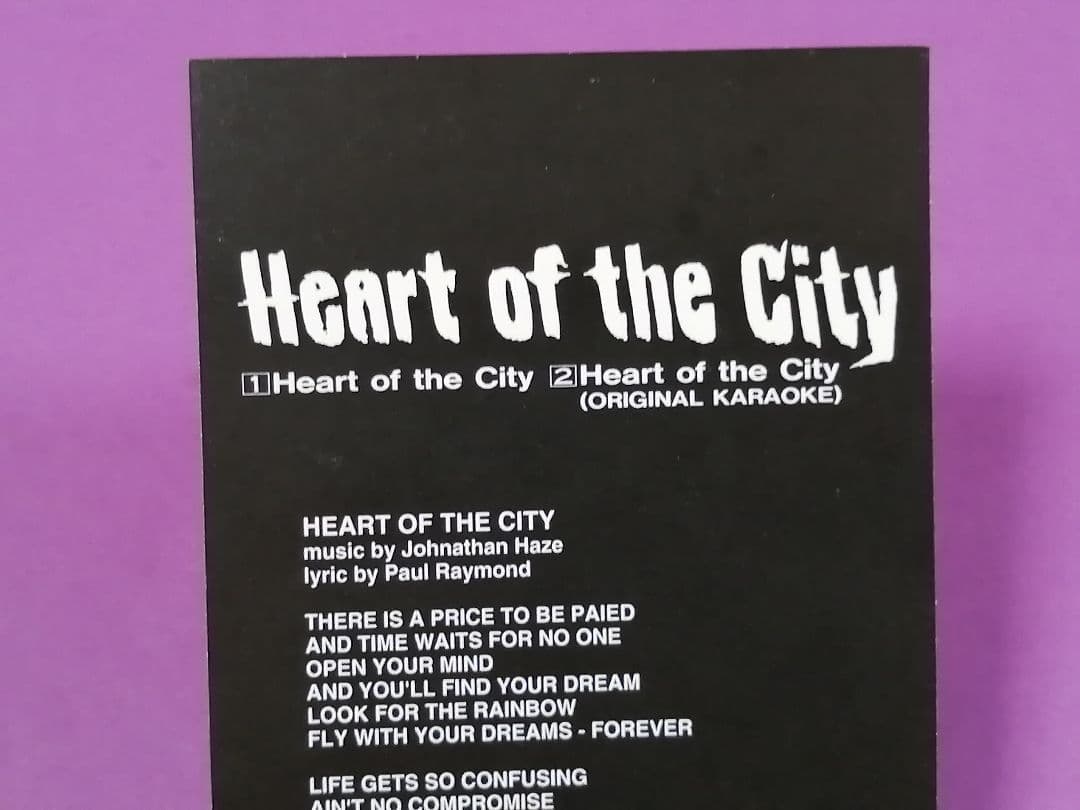 （８ｃｍ）ＭＲ．ＥＧＧ／Ｈｅａｒｔ　ｏｆ　ｔｈｅ　Ｃｉｔｙ／成毛滋／つのだ☆ひろ