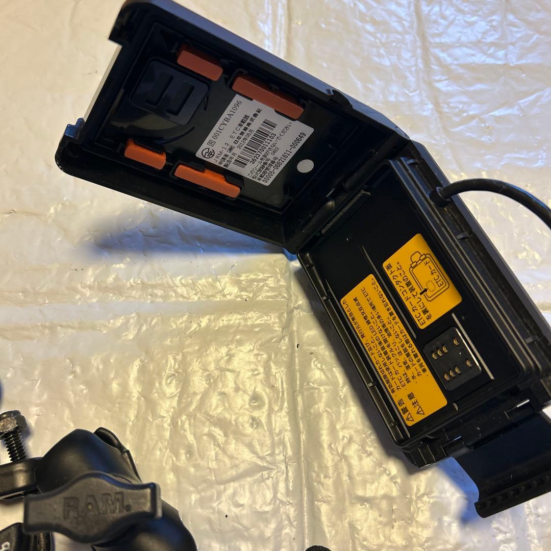 ETC JRM-12 アンテナ一体型 日本無線 セットアップ済み　マウント付き