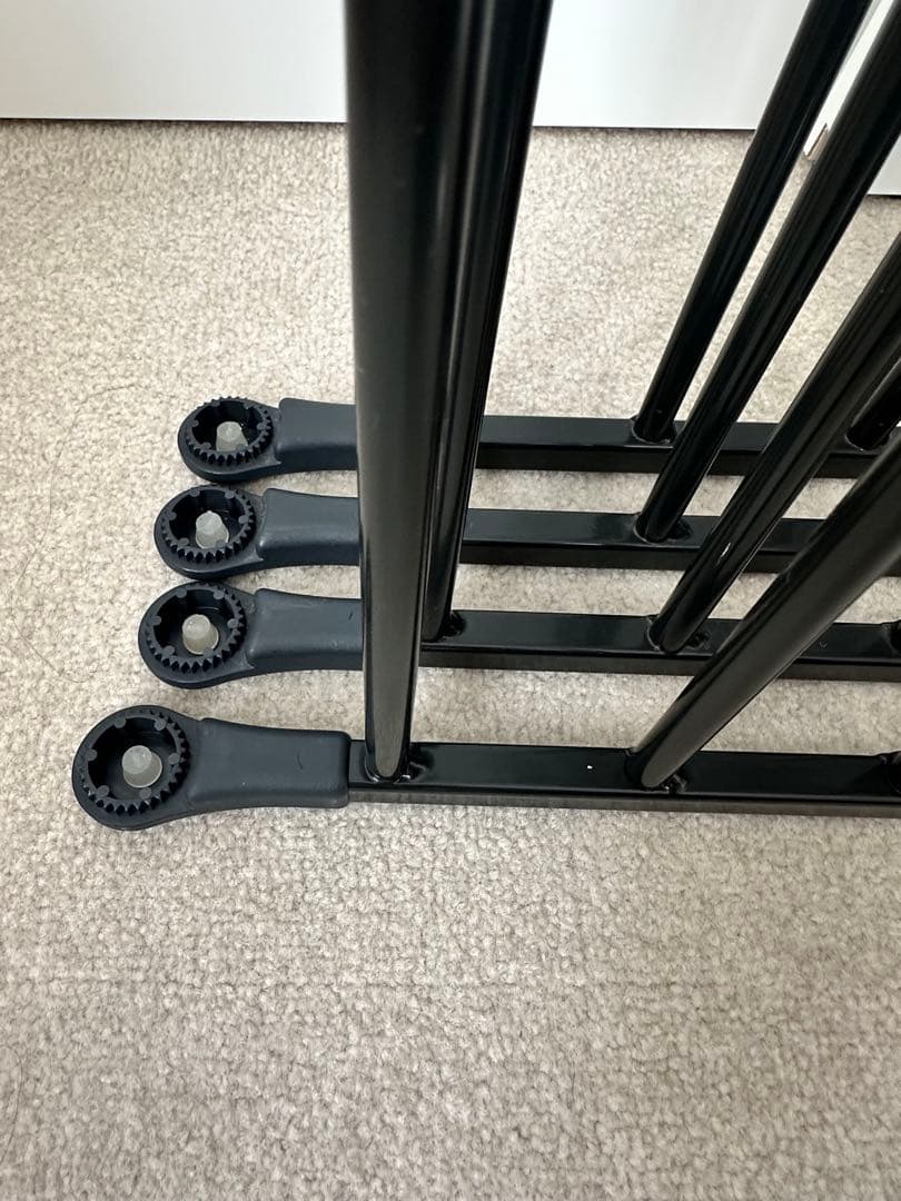 【美品】ベビーダン　ハースゲート　XXL ブラック（+ショートセクション付き）