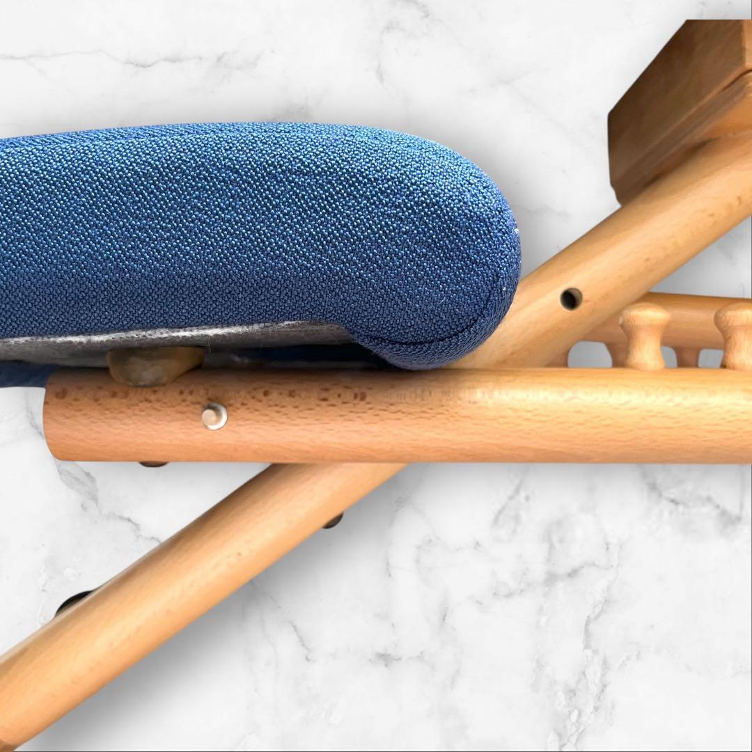 【STOKKE 】MULTI マルチ バランスチェア ネイビー①