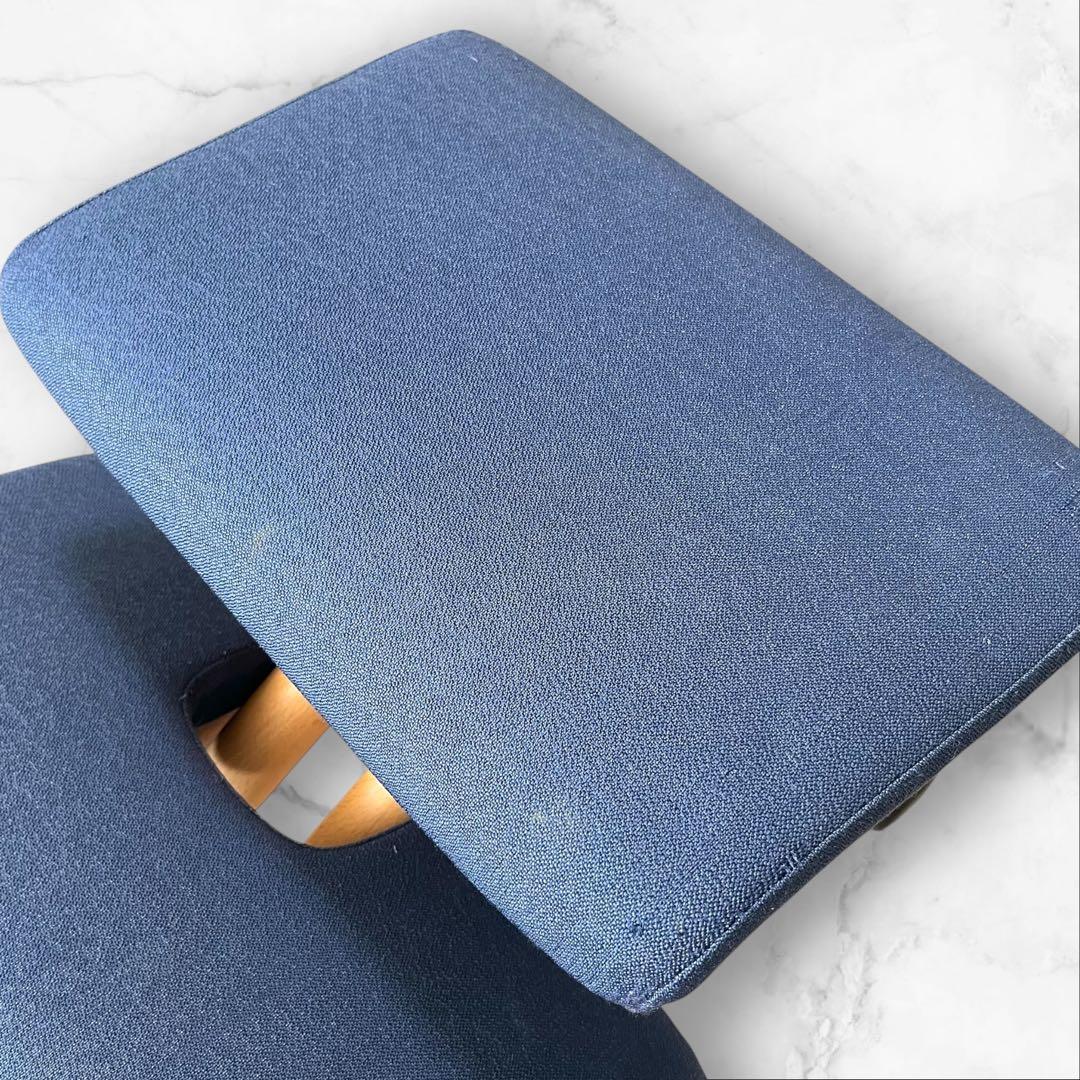 【STOKKE 】MULTI マルチ バランスチェア ネイビー①