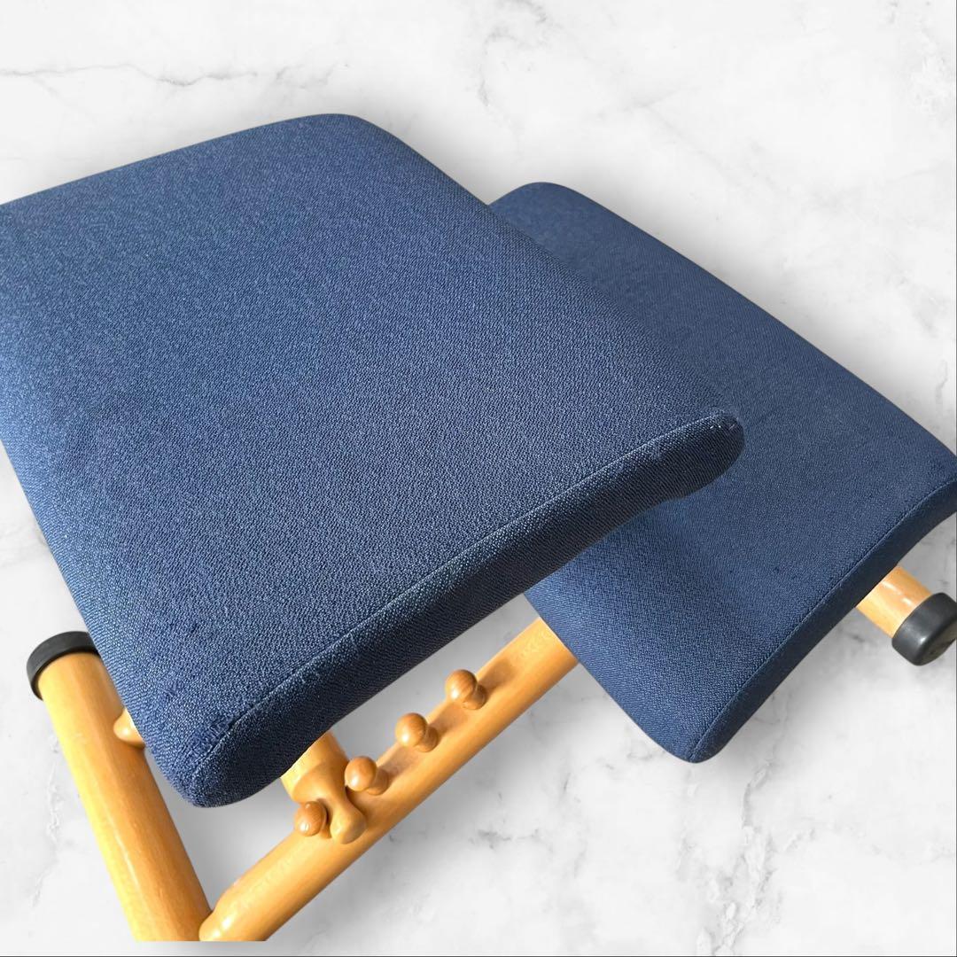 【STOKKE 】MULTI マルチ バランスチェア ネイビー①