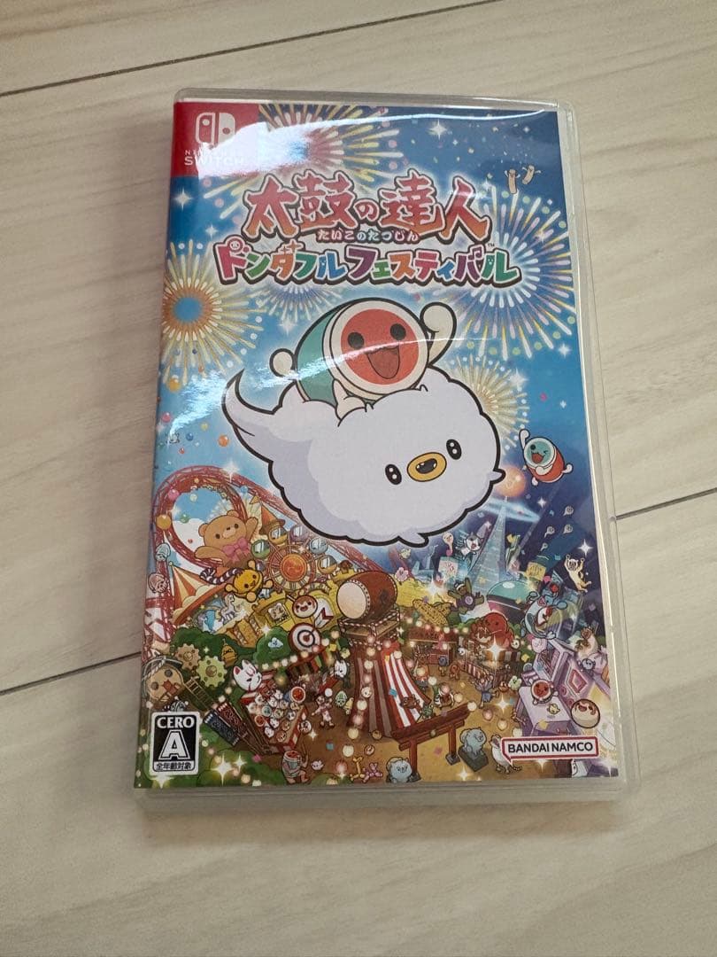 Nintendo Switch 太鼓の達人　太鼓とバチ ソフト付き【美品】