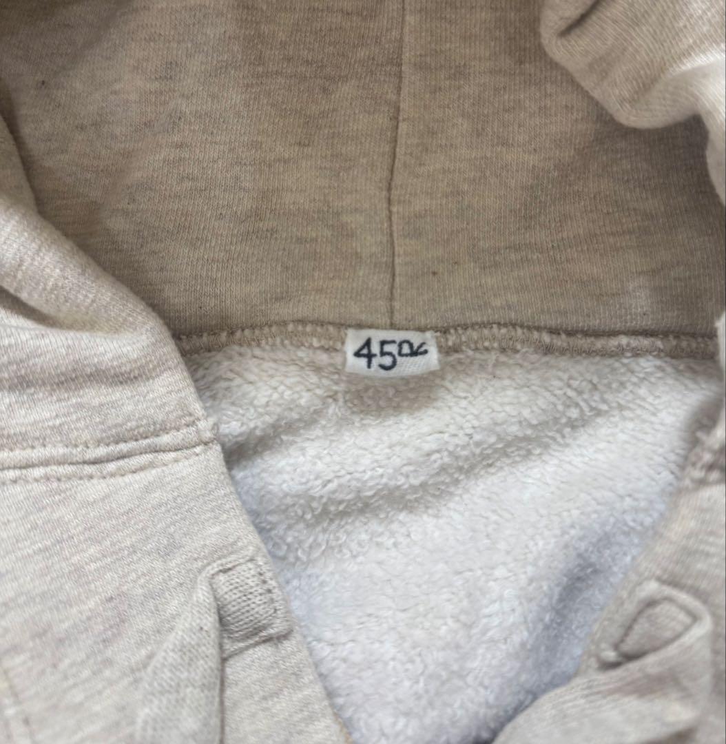 45R 45rpm ぷくぷく裏毛の908ビーチフーディ