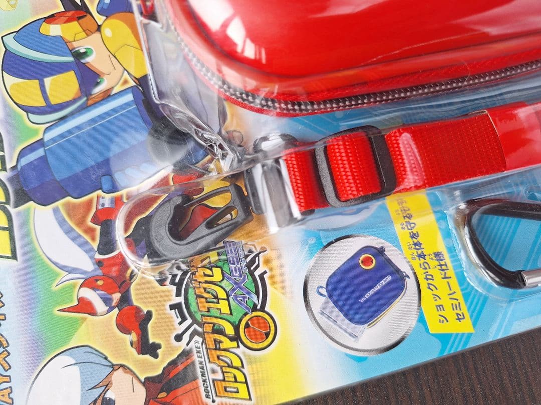 ★ ゲームボーイアドバンスSP 専用 ロックマンエグゼ ポーチ SP レッド★