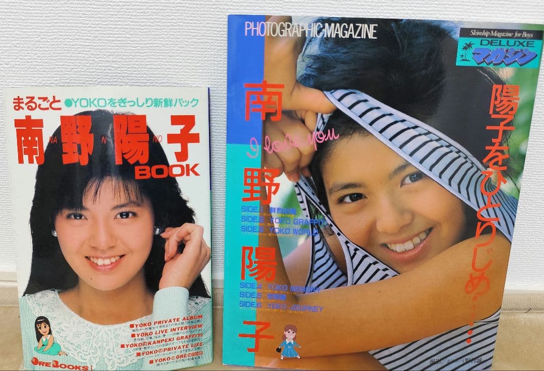 南野陽子　レコードセット＆写真集等セット
