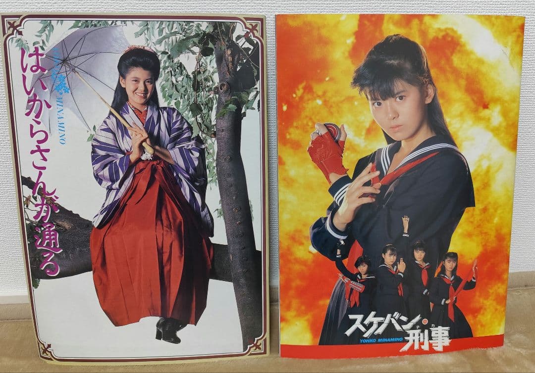 南野陽子　レコードセット＆写真集等セット