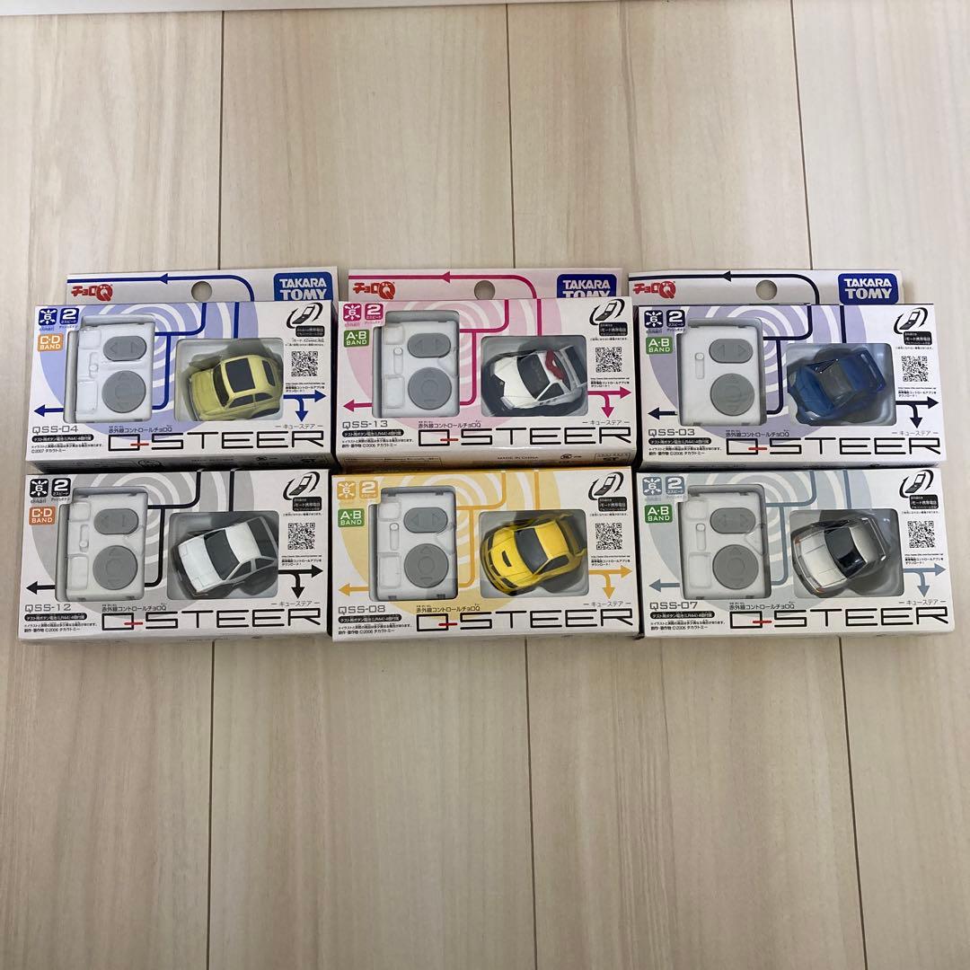 チョロQ Q-STEER キューステア ミニカー 6台 まとめ