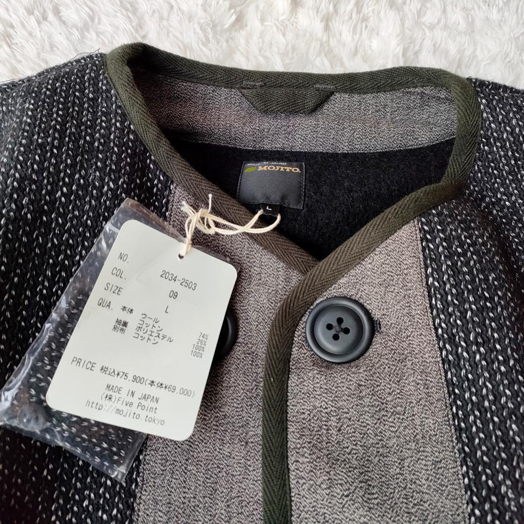 タグ付き未使用 MOJITO モヒート ROOM NO.206 JACKET L