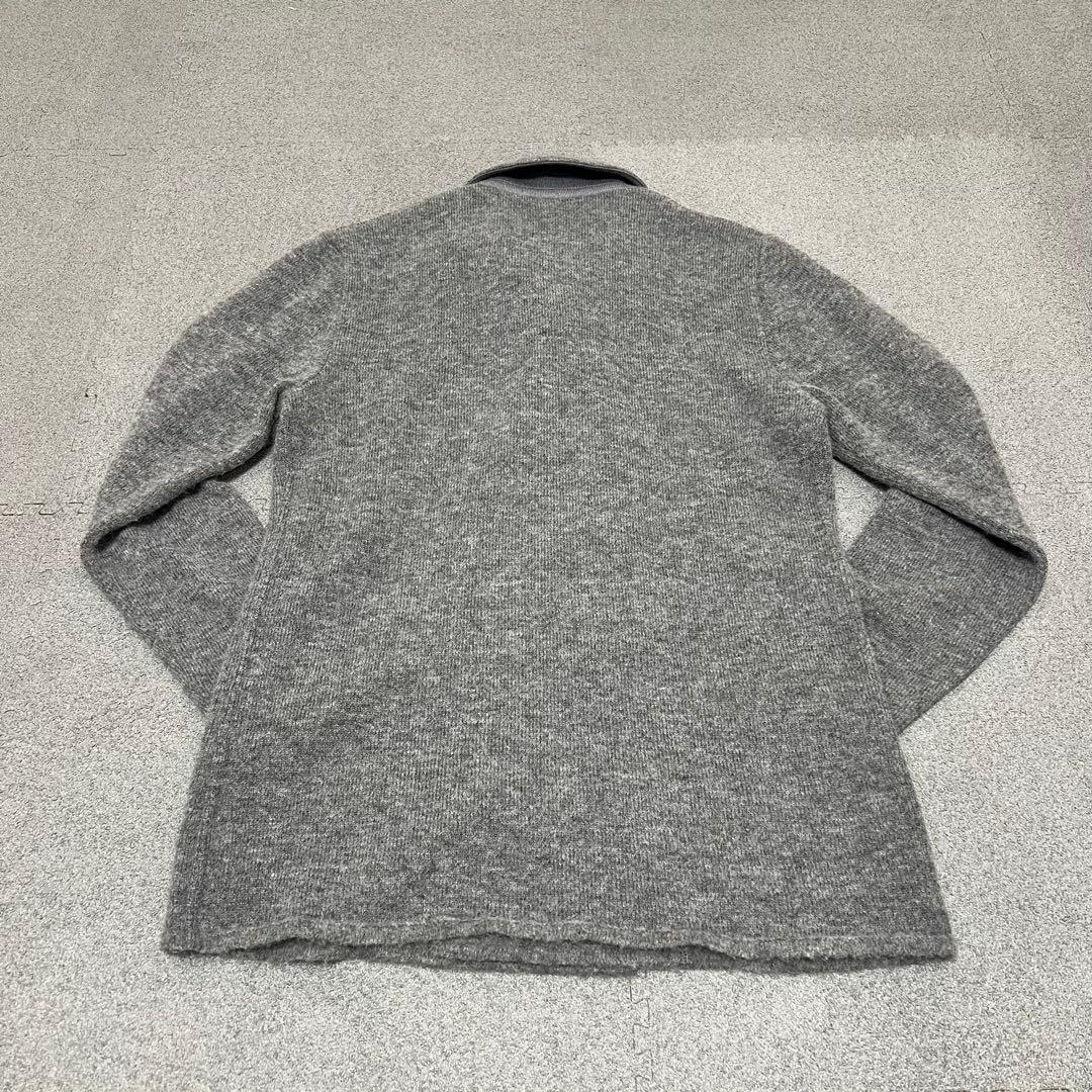 【極美品】LARDINI ラルディーニ アルパカウール ニットジャケット ダブル