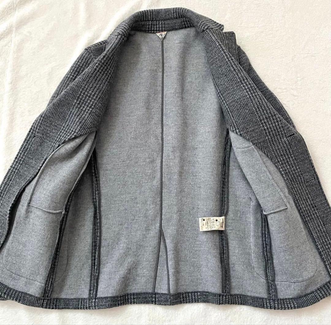 美品 FilMelange JEKYLL テーラードジャケット 縮絨ウール