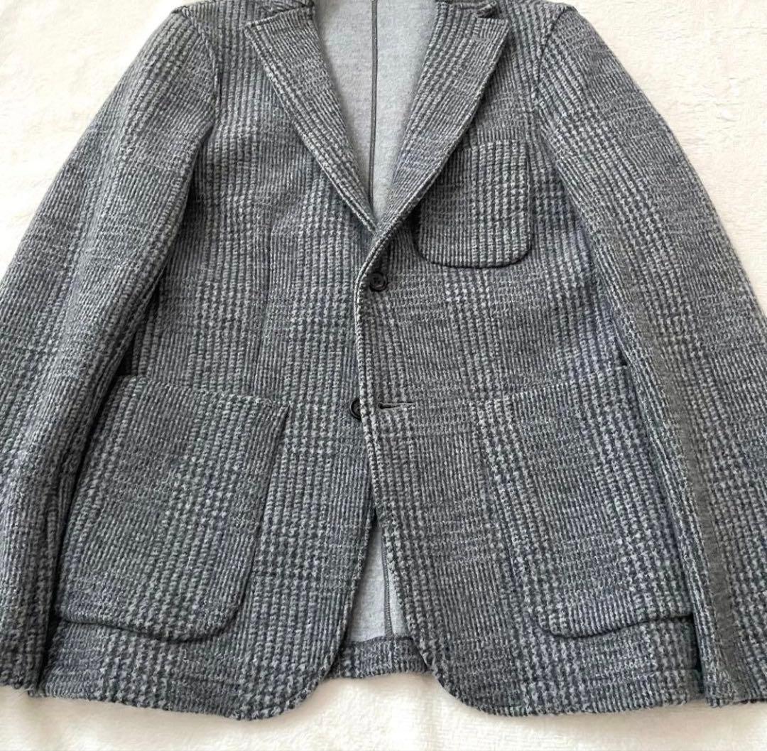 美品 FilMelange JEKYLL テーラードジャケット 縮絨ウール