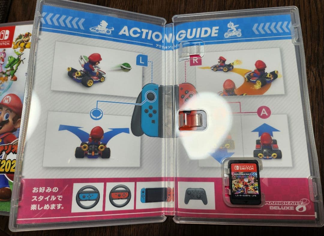 マリオカート8 デラックス・スーパーマリオ 3Dワールド・マリオ＆ソニック