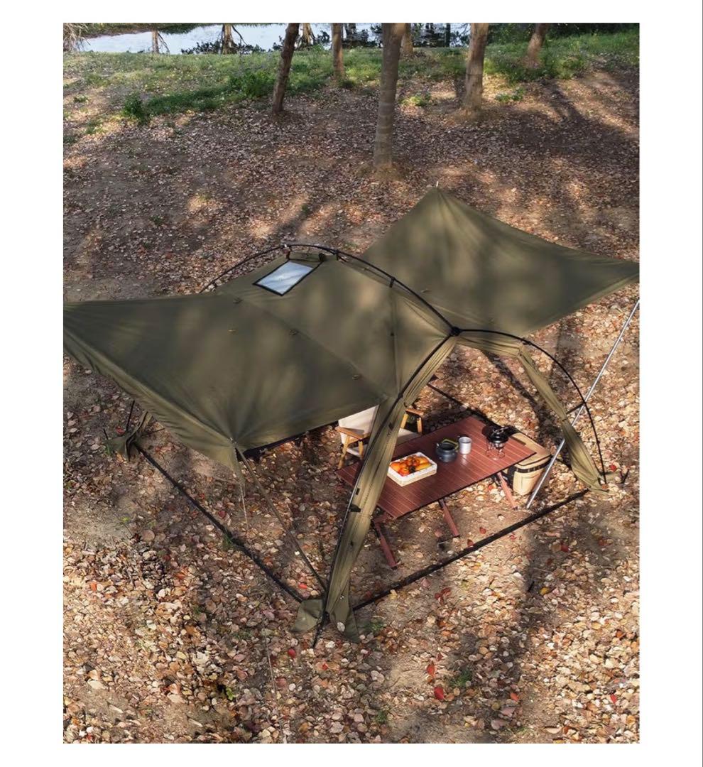 キャンプテント オリーブグリーン