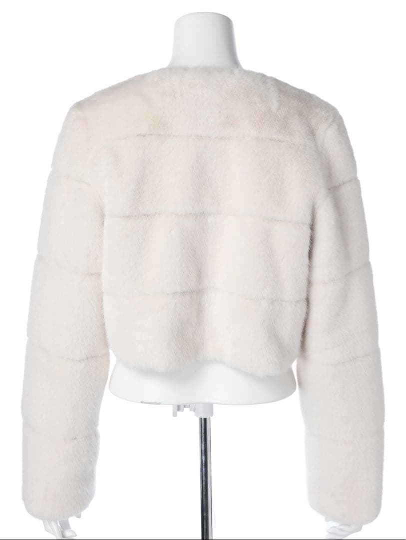 LIP SERVICE／カッティングショートファージャケット