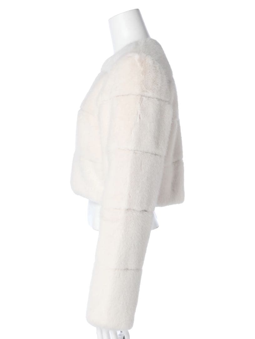 LIP SERVICE／カッティングショートファージャケット