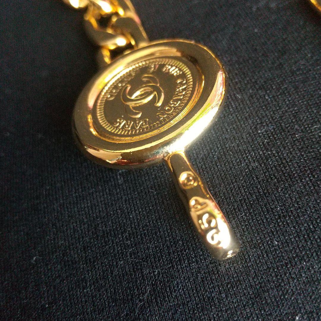 【美品】CHANEL シャネル チェーンベルト モチーフ