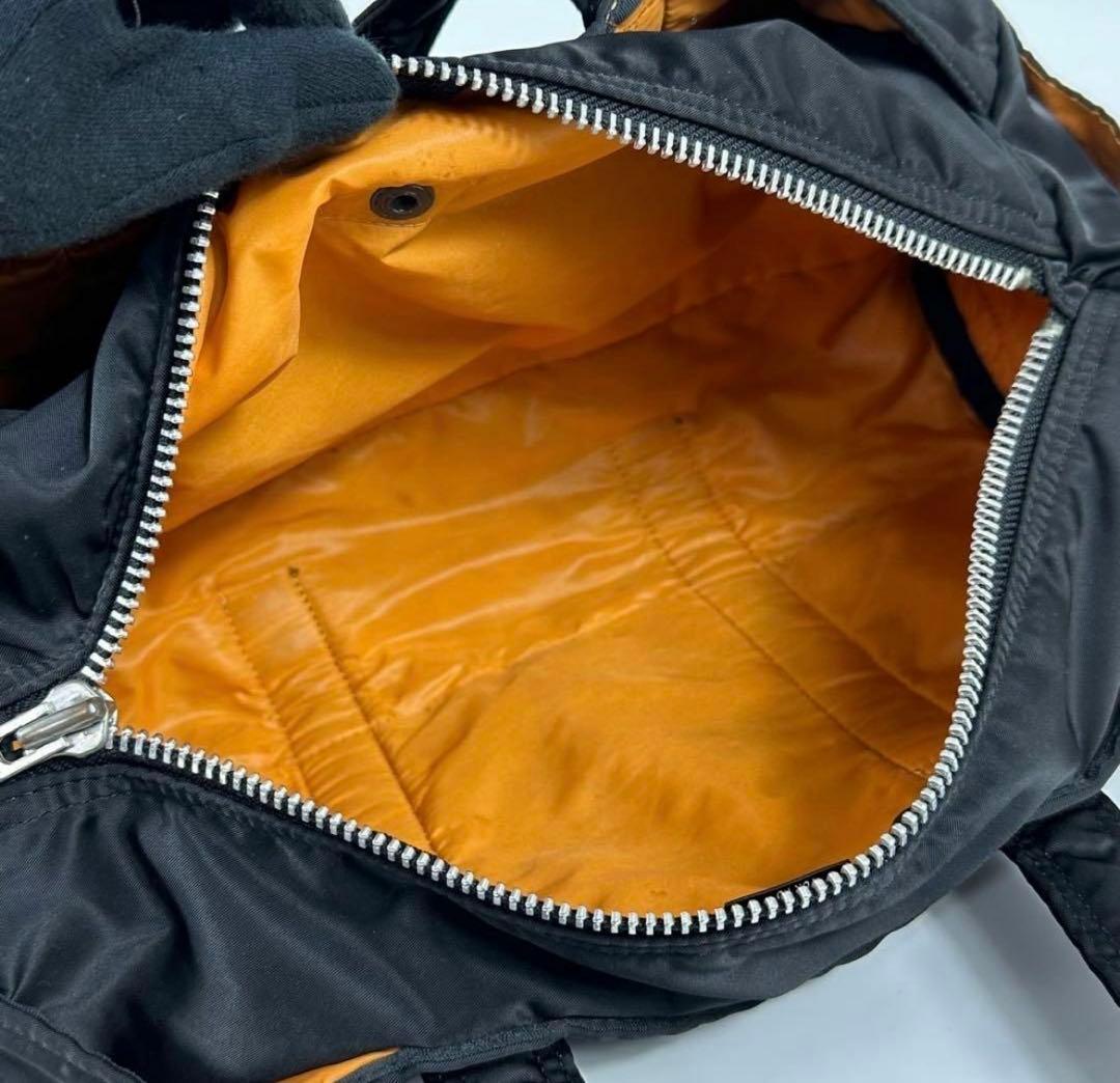 吉田カバン　PORTER ポーター タンカー ミニドラム ミニボストン 黒