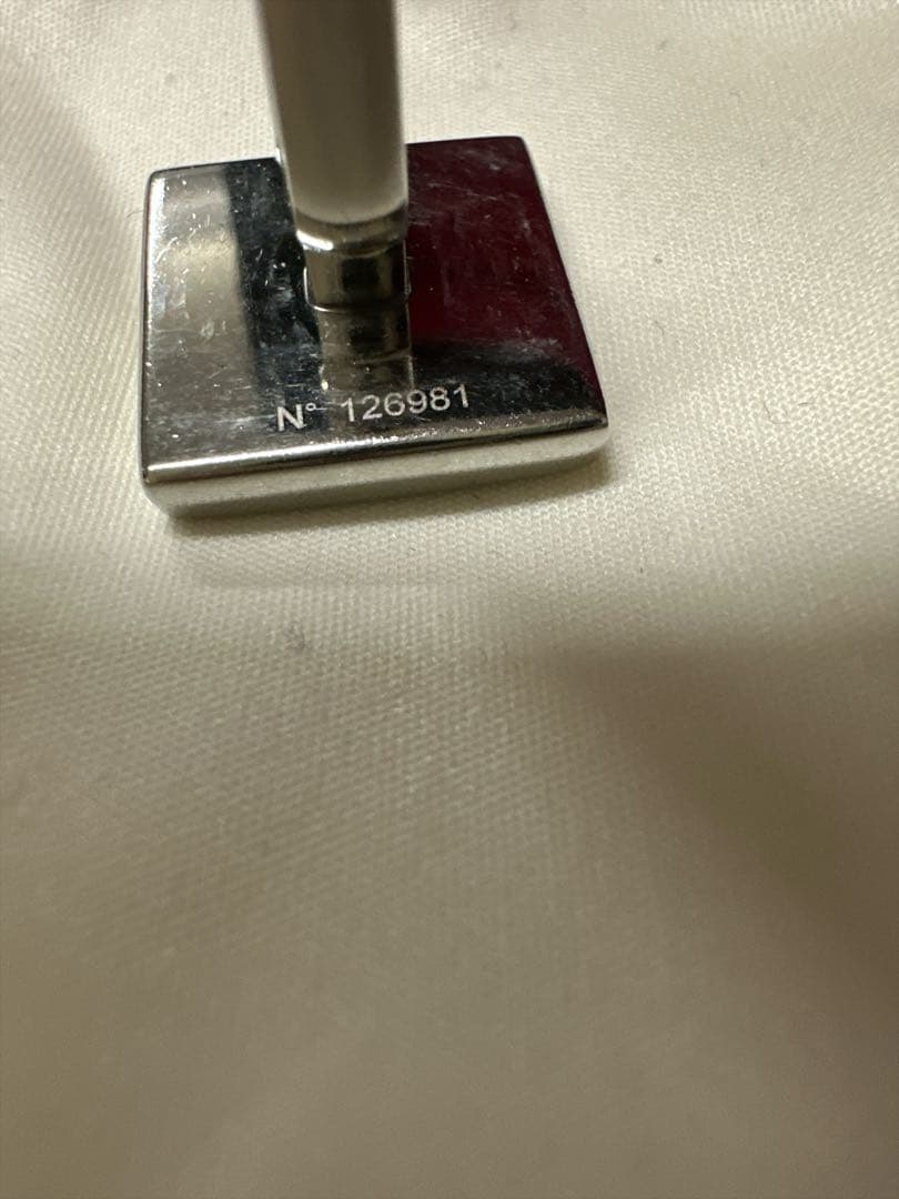 オメガ　カフス　シーマスター　グリーン×シルバー　ギャランティ付き