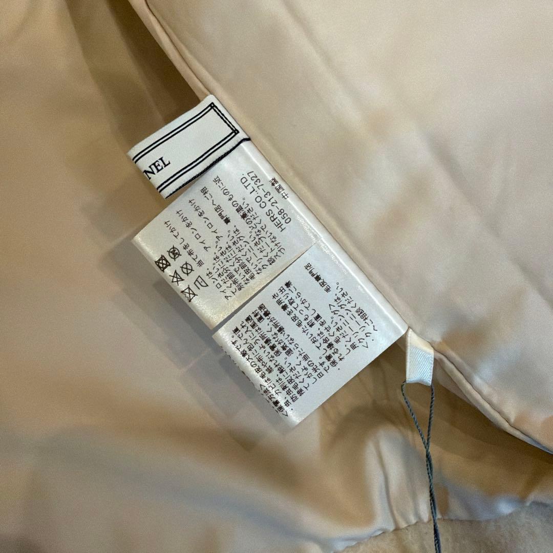 【値下げ交渉可】 FENNELフェンネルリボン袖ファーアクセントショートコート