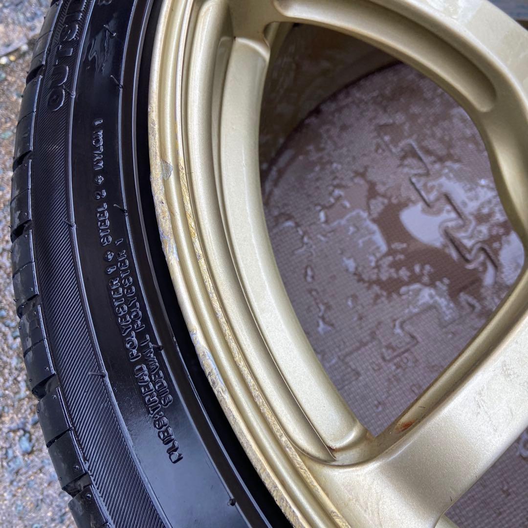 ADVAN Racing RGⅢ アドバンレーシングRG3 ゴールド 18インチ