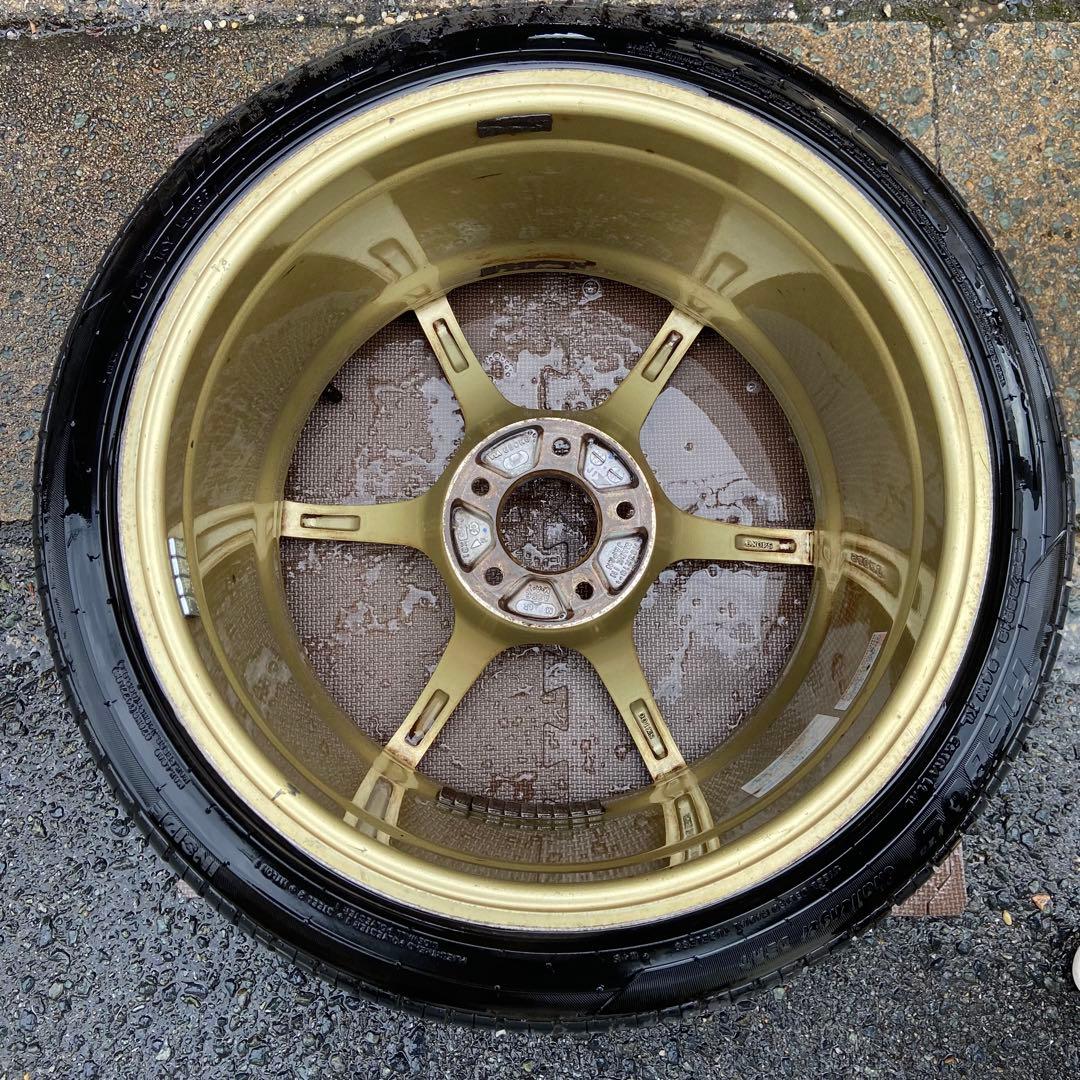 ADVAN Racing RGⅢ アドバンレーシングRG3 ゴールド 18インチ