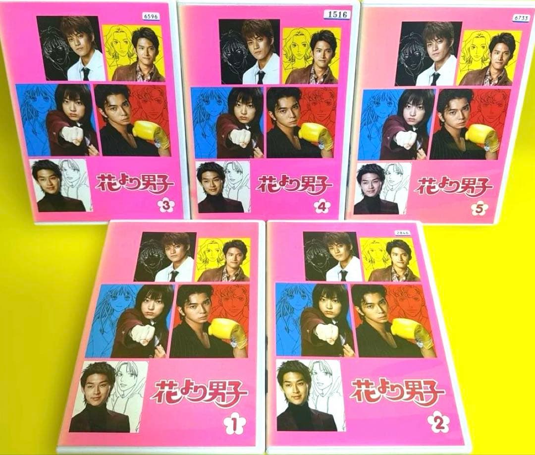 花より男子DVD 1st＆2ndシーズン11本＋SP2本＋劇場版1本　全14巻