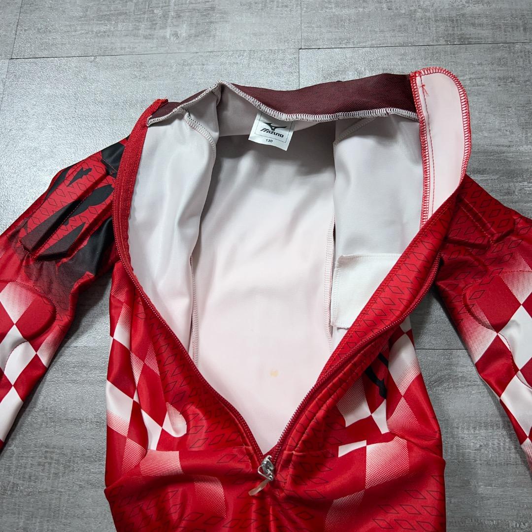 美品 MIZUNO ミズノ レーシングスーツ ワンピース パット入り 130cm