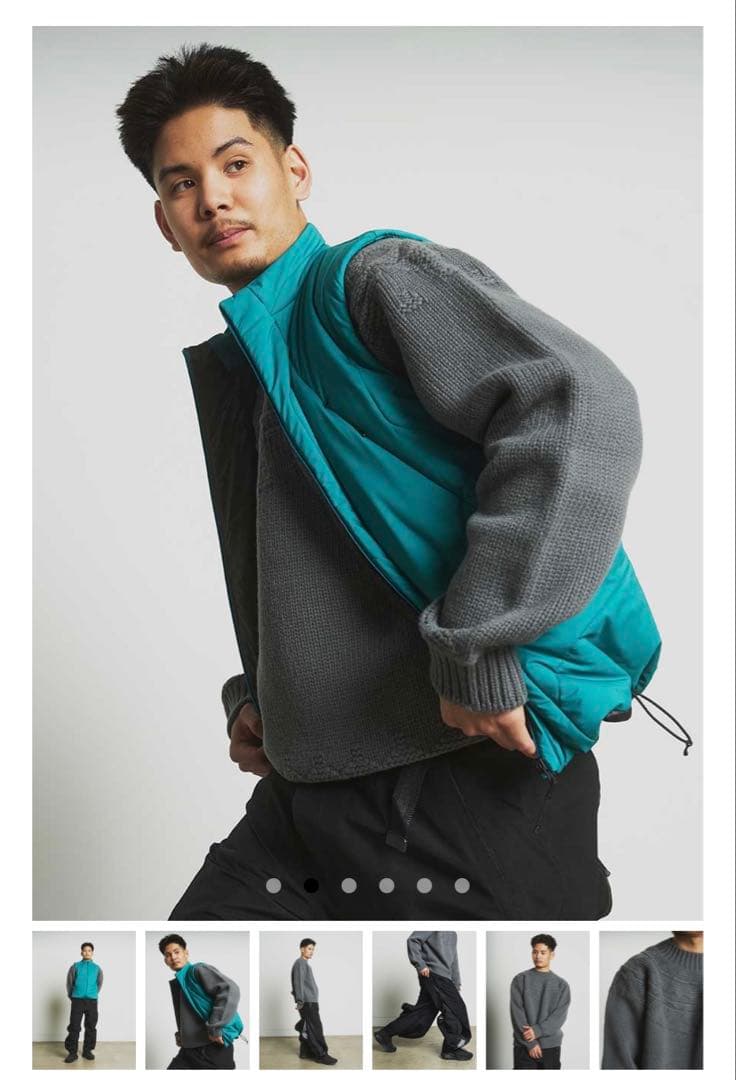 GOLDWIN 0 インサレーテッドベスト(ユニセックス)