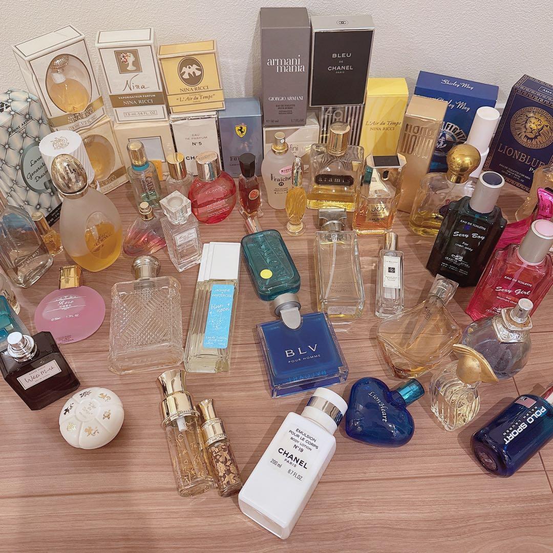 M*1様 50点以上香水 まとめ売り CHANEL BVLGARI ARMANI