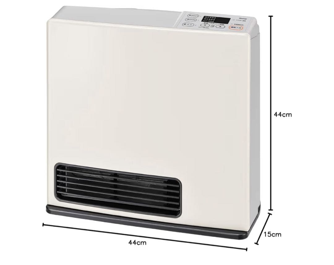 未開封　Rinnai ガスファンヒーター SRC-365E 25年製　保証書あり