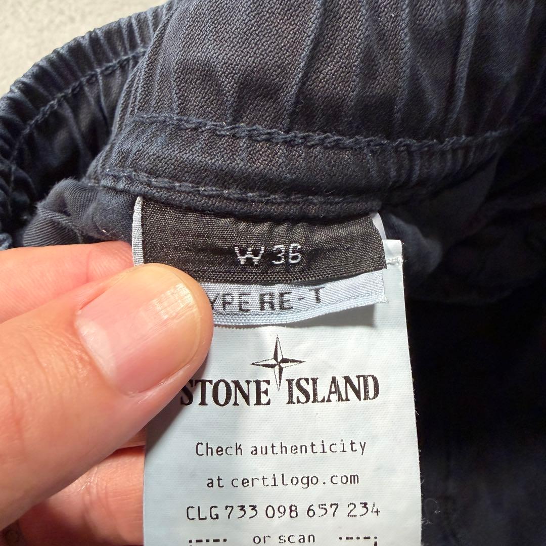 ストーンアイランド　カーゴパンツ　ブラック　36サイズ　7715313L1