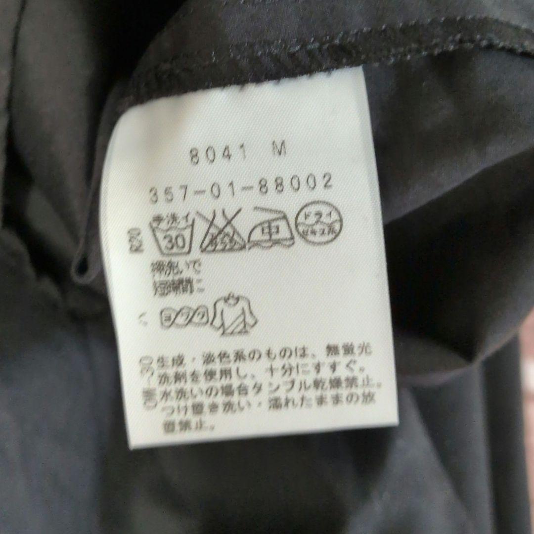 Vivienne Westwood　ボウタイ　リボン　長袖シャツ　オーヴ刺繍　黒