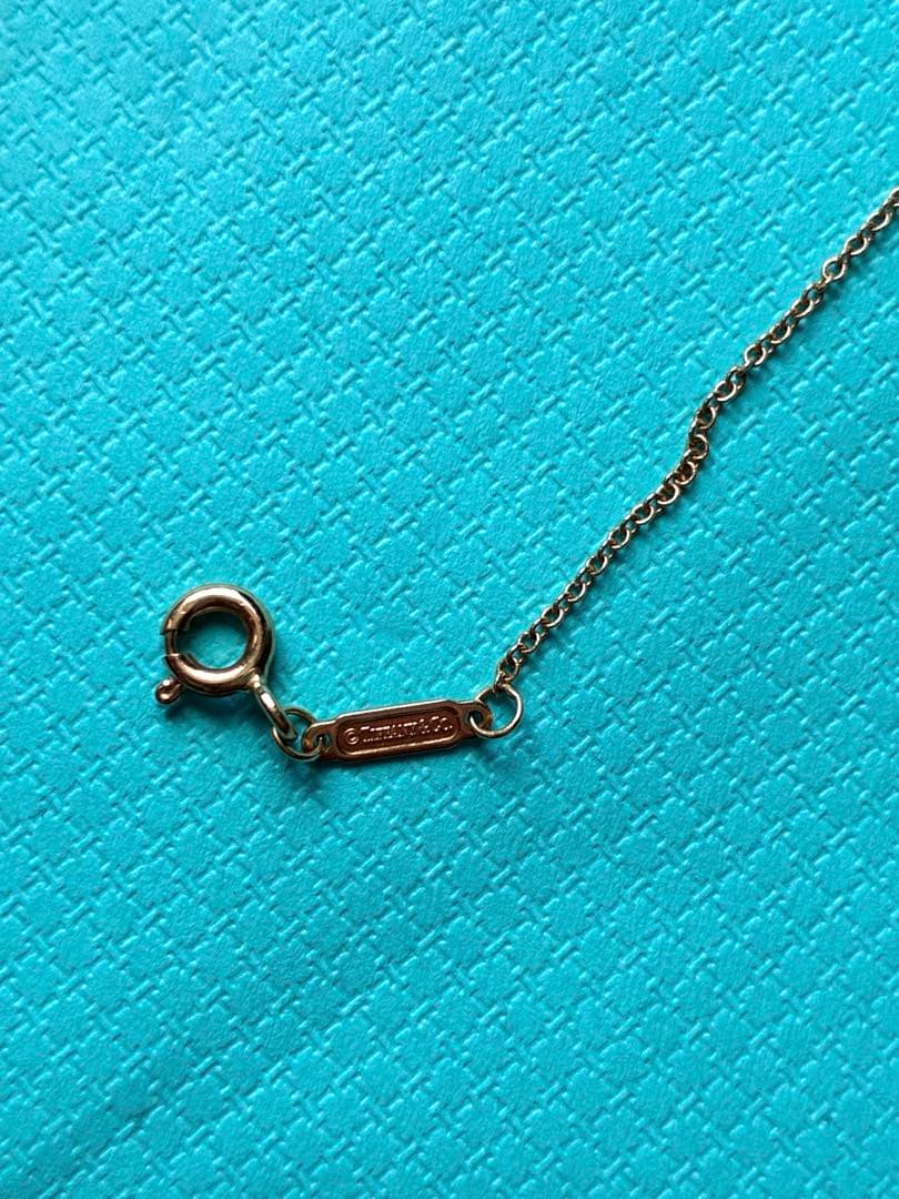 お天気 さまTiffany & Co. ネックレス　Tスマイル K18　スモール