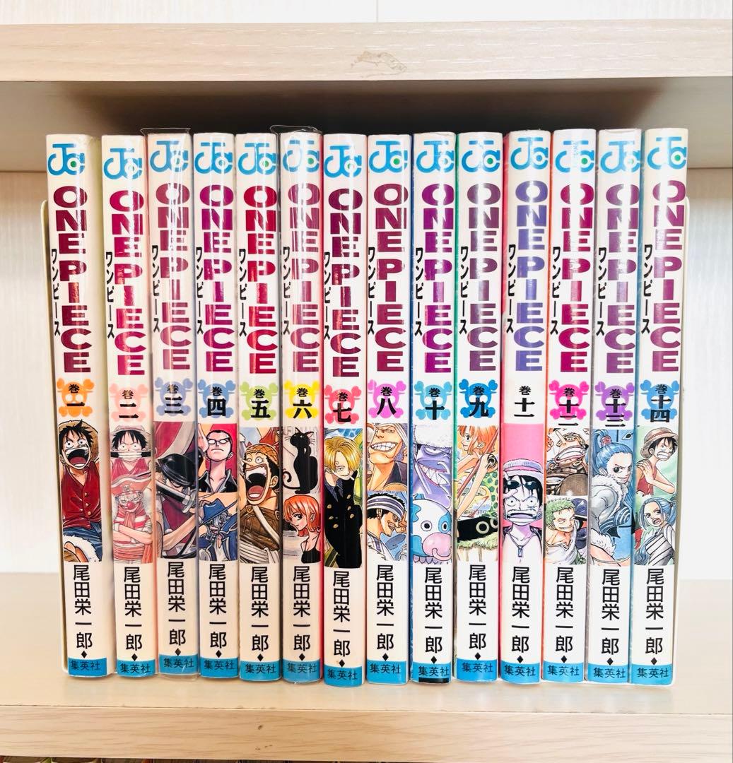 ONE PIECE 全巻　1〜112巻　　2〜112巻初版　シュリンク付きあり