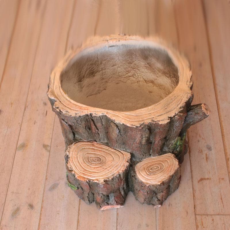 切り株プランター 鉢 植木鉢 園芸 ガーデニング ガーデン 375-255