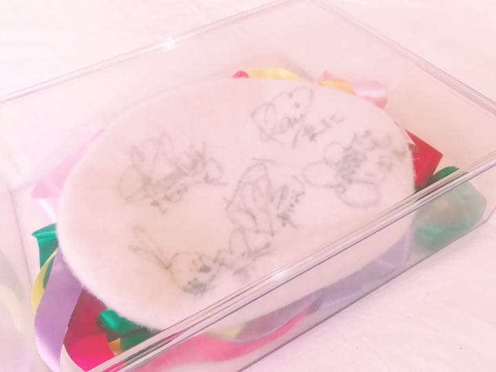 ももいろクローバーZ サイン入りホワイトベレー