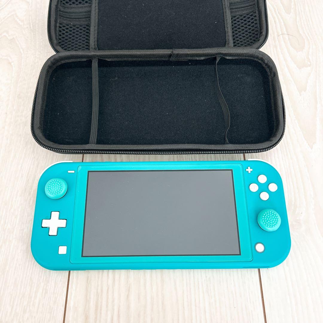 Nintendo Switch Lite ターコイズ 【本体+充電器+ケース付】