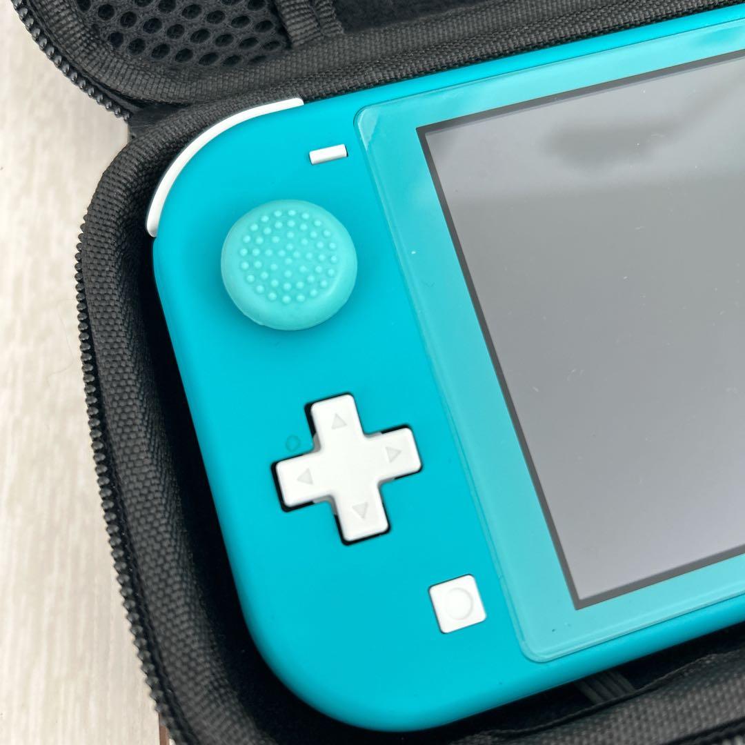 Nintendo Switch Lite ターコイズ 【本体+充電器+ケース付】