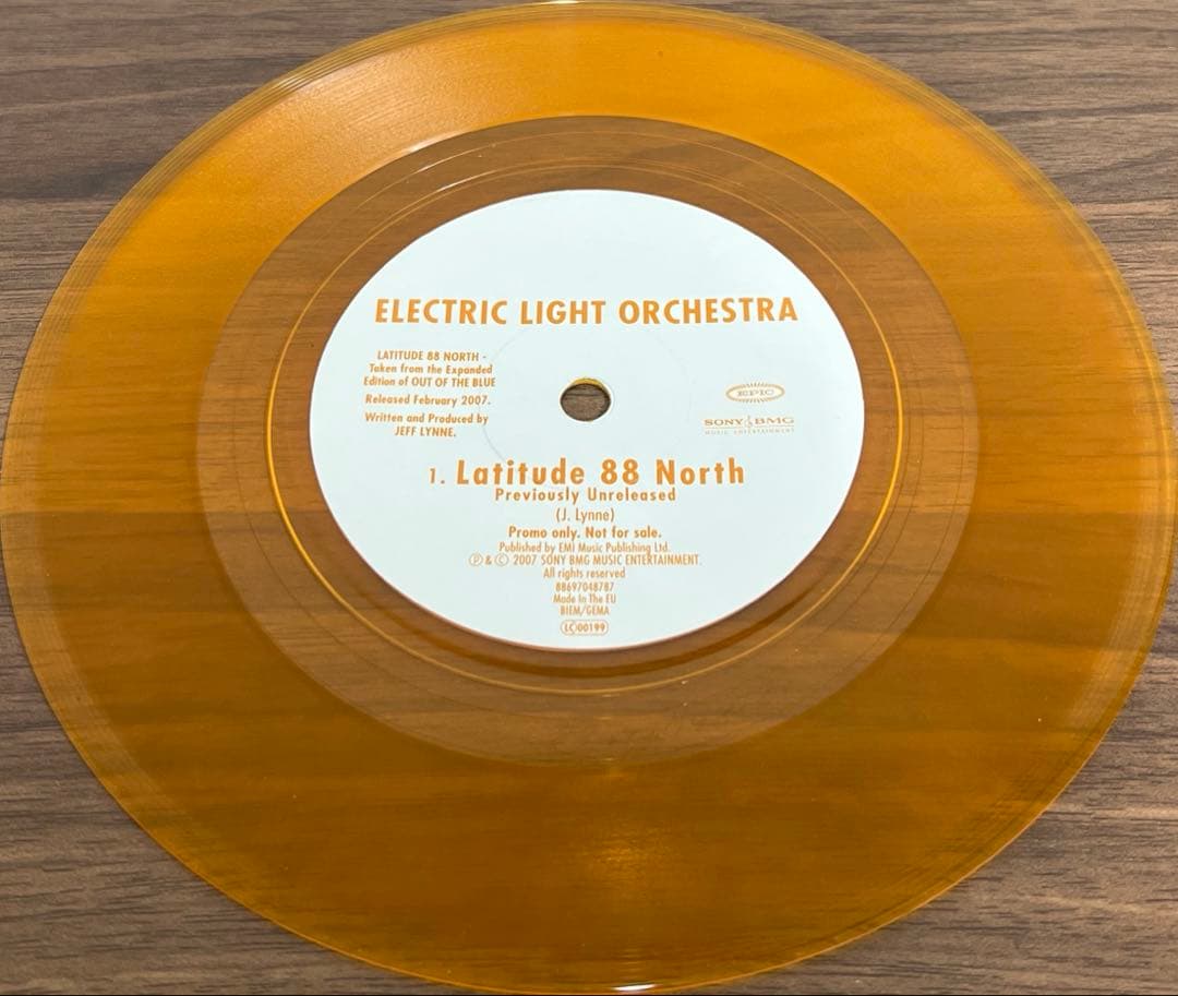 【7inch】ELO / Latitude 88 North
