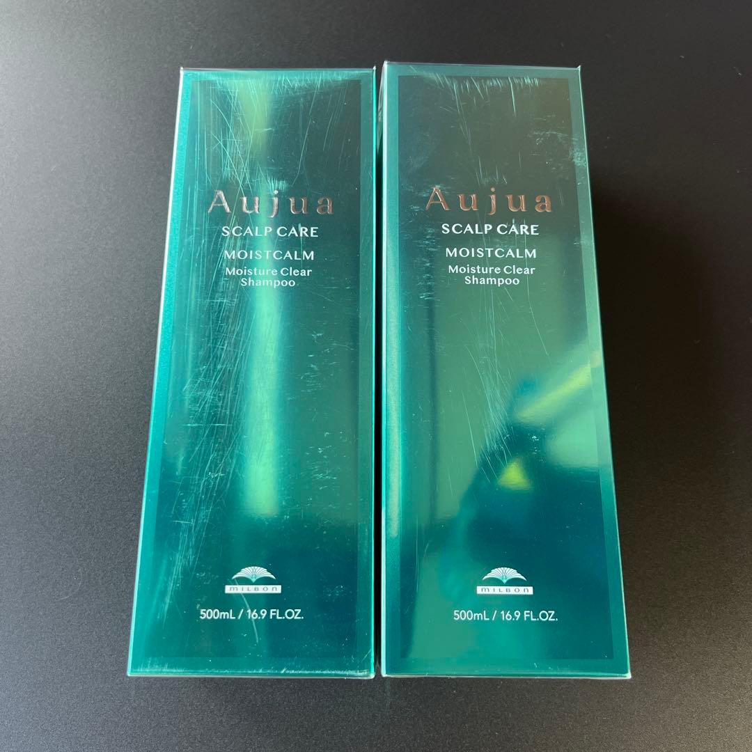 Aujua（オージュア）モイストカーム シャンプー 500ml ×2本セット