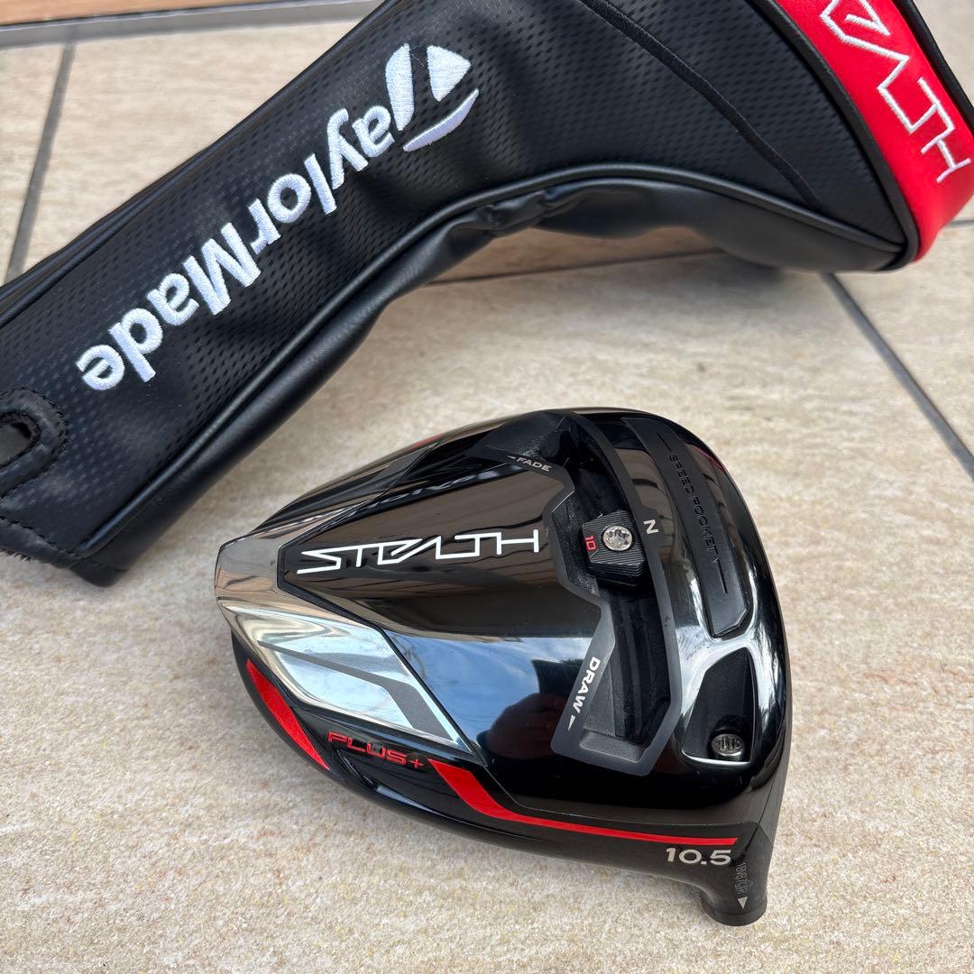 テーラーメイド　ステルスプラスドライバー 10.5 ヘッドのみ　美品