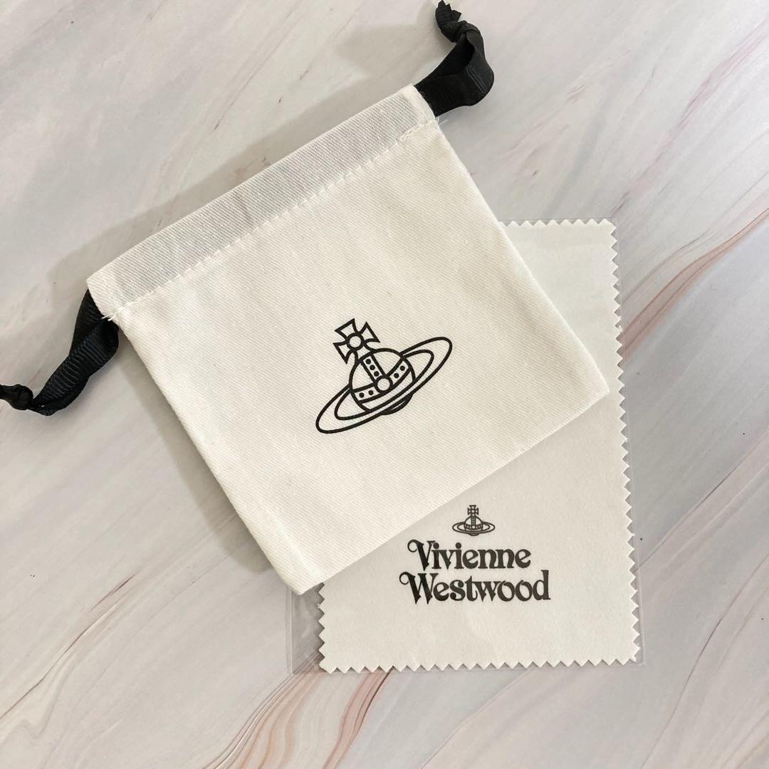 Vivienne Westwood｜スモールオーブネックレス　シルバー×レッド