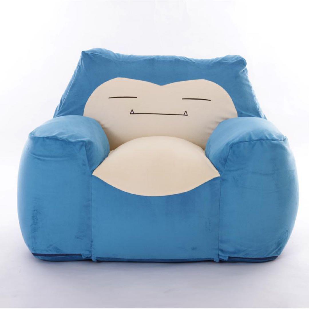 【新品】カビゴン ポケモン ソファ ビーズソファ 一人掛け 日本製 セルタン