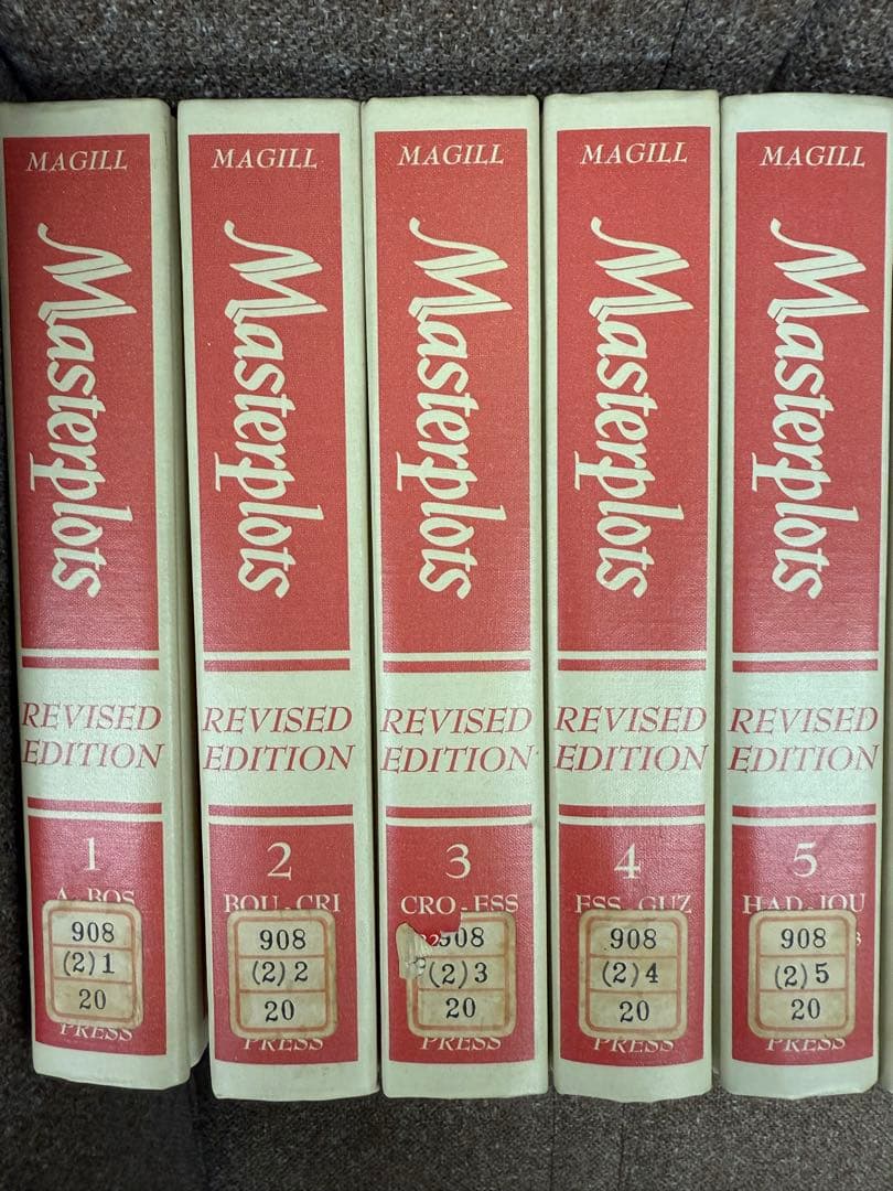Masterplots 全12巻 改訂版 Magill