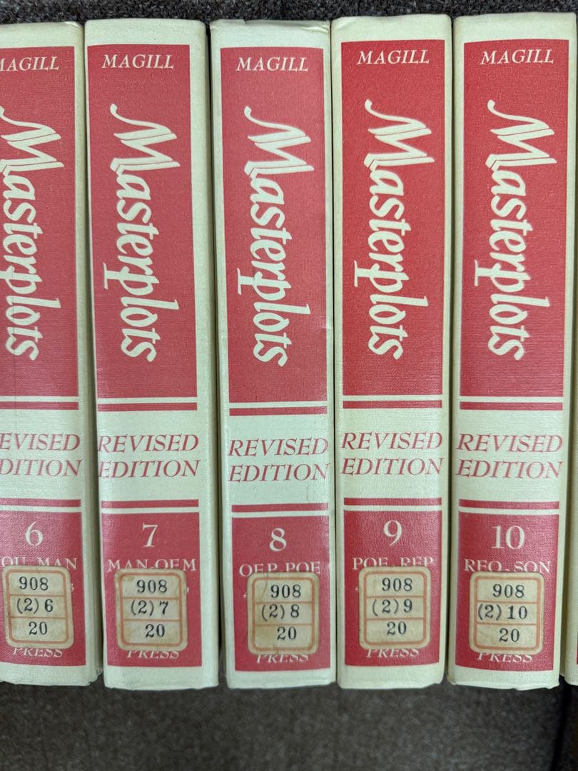 Masterplots 全12巻 改訂版 Magill