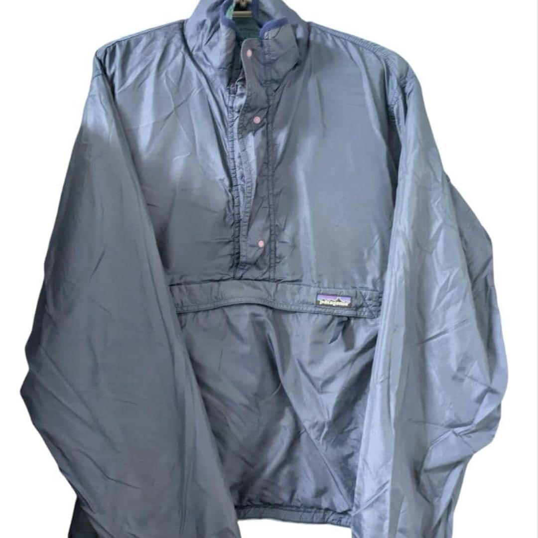 【90s】patagonia M ライトブルー グリセード(Glissade)